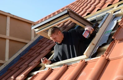 Pose de fenêtres de toit Velux au Luot